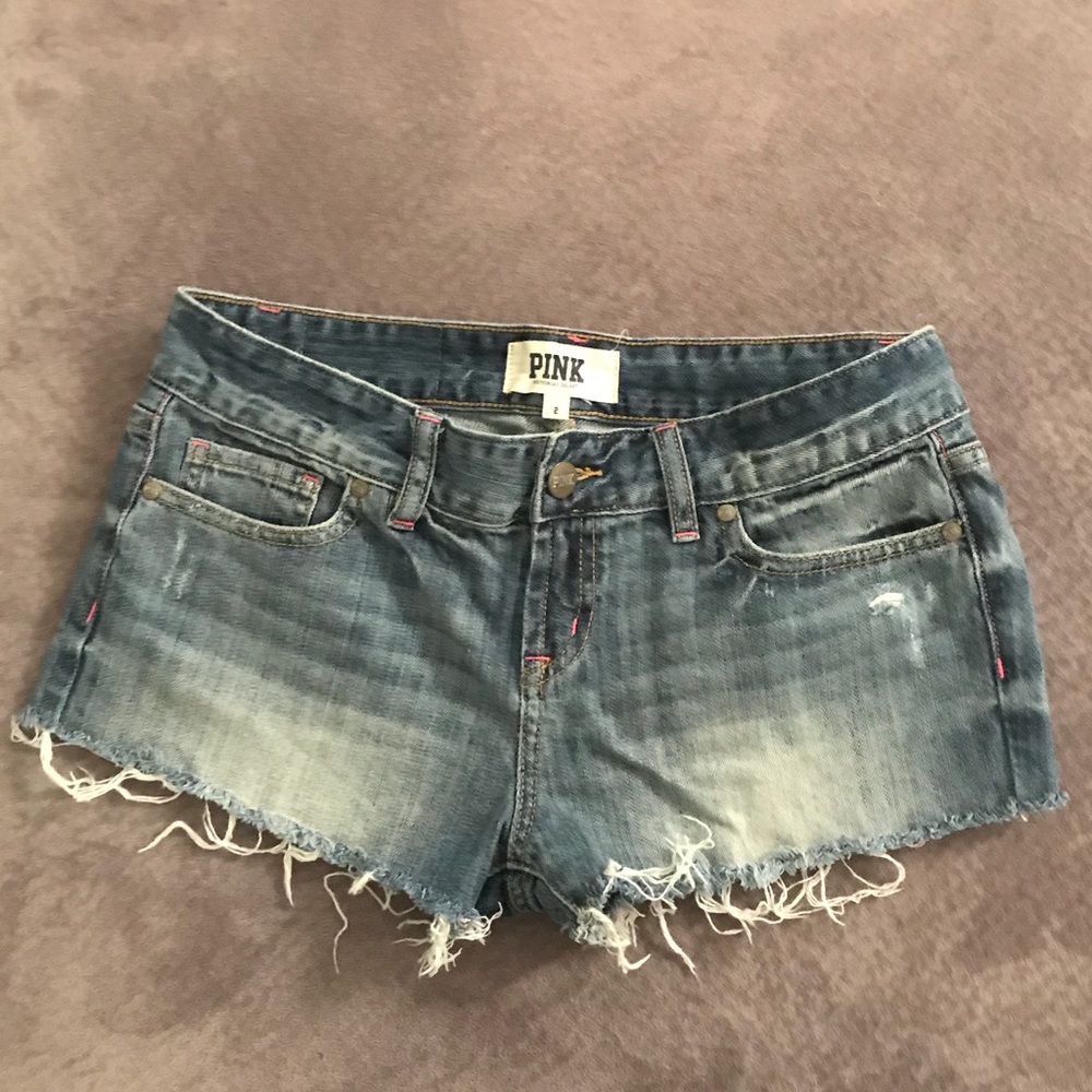 Denim PINK Shorts 