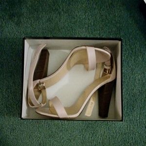 J.Crew Lanie Stacked Heel Sandal size US12