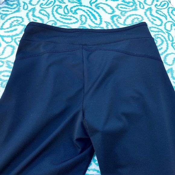 UNDER ARMOUR CAPRI EXCERCISE POLY PANTS SMALL BLK - Picture 4 of 7