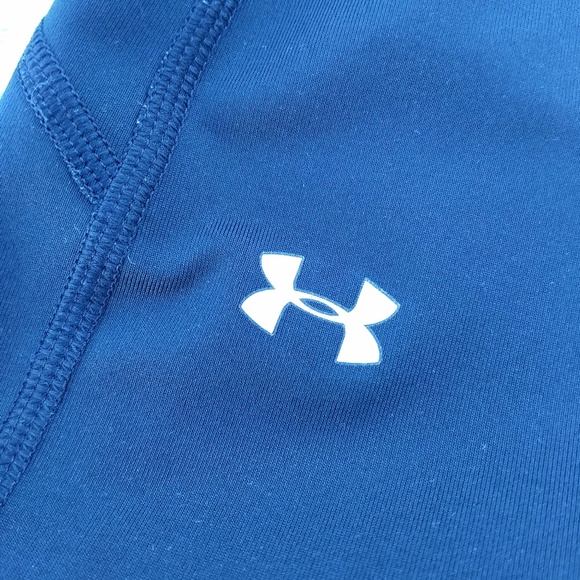 UNDER ARMOUR CAPRI EXCERCISE POLY PANTS SMALL BLK - Picture 5 of 7