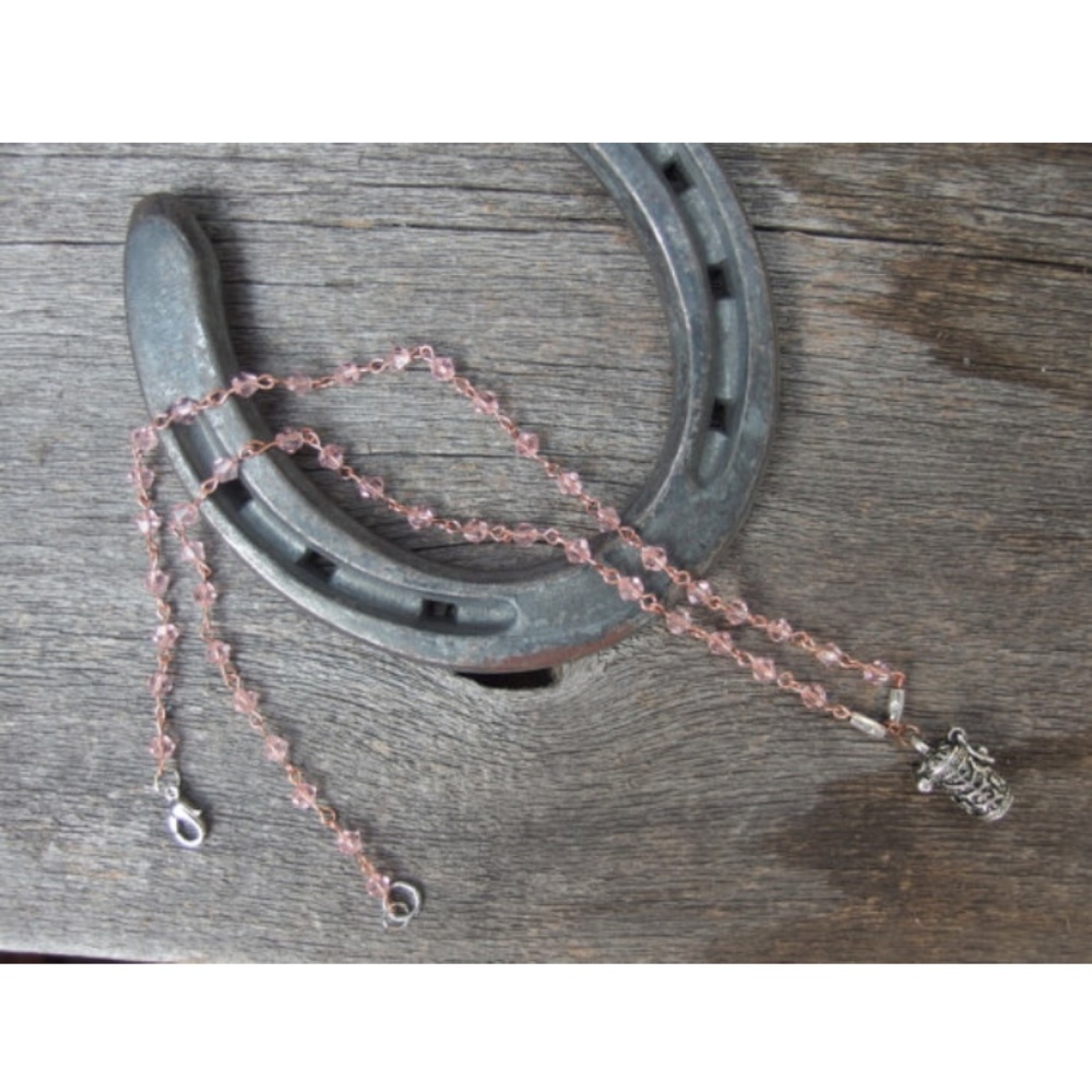 Handmade prayer box necklace