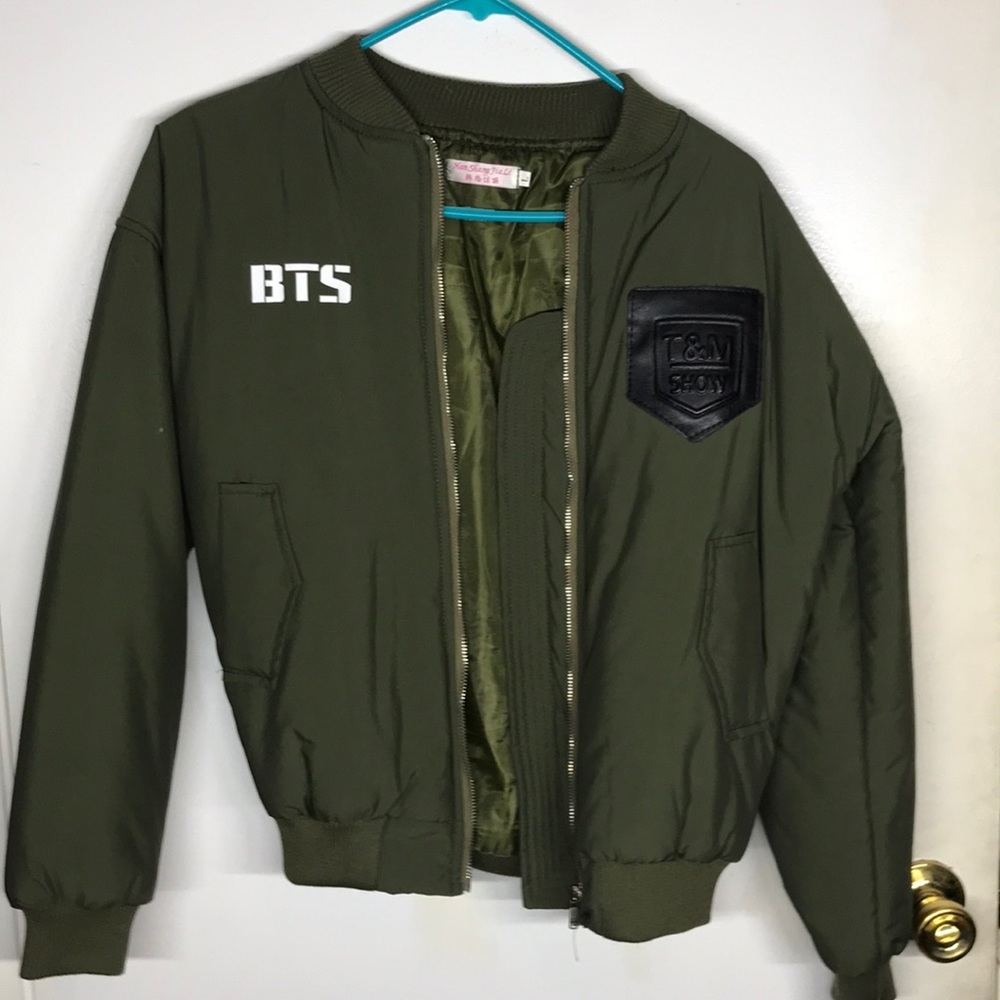 Kpop BTS Bombers Jacket