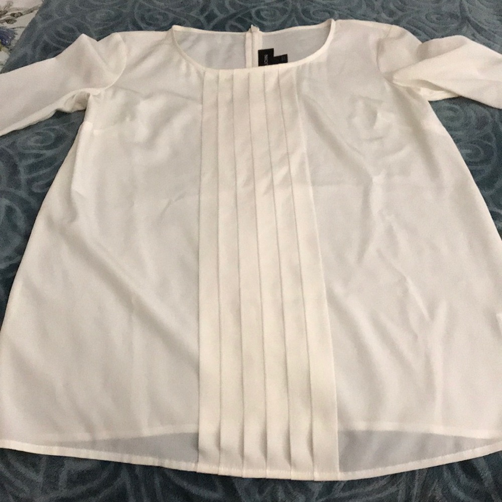 Silk blouse off white