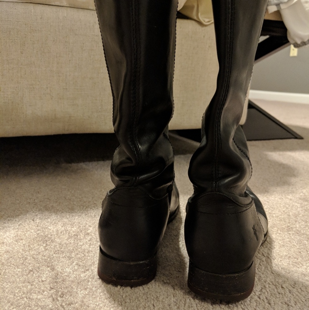 Frye Melissa Button Riding Boots - Picture 5 of 6