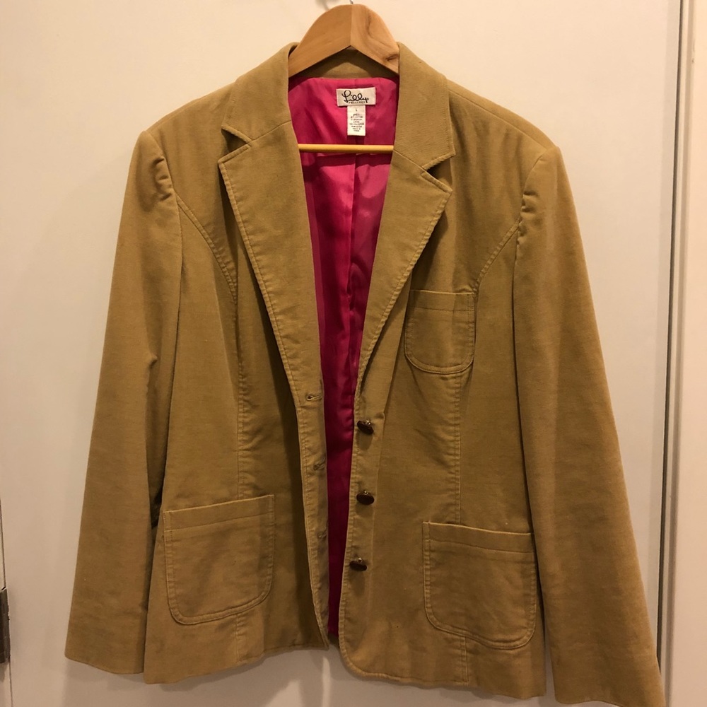 Lilly Pulitzer Corduroy Blazer