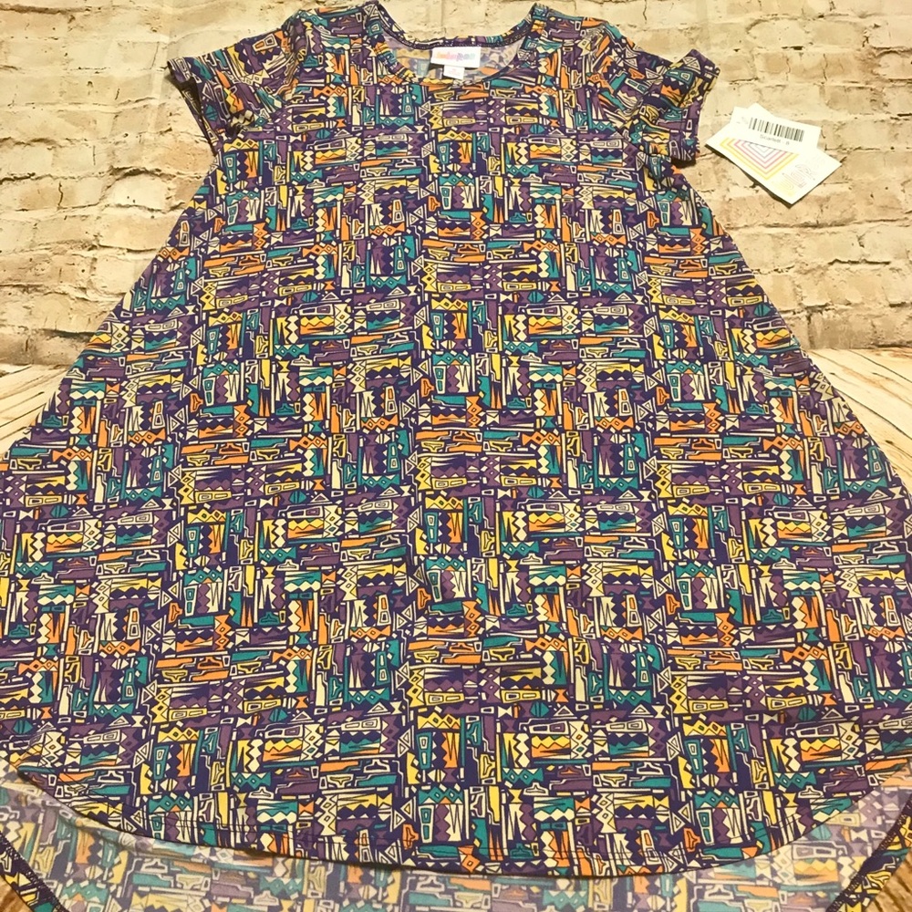 LuLaRoe kids Scarlett dress size 8 girls new