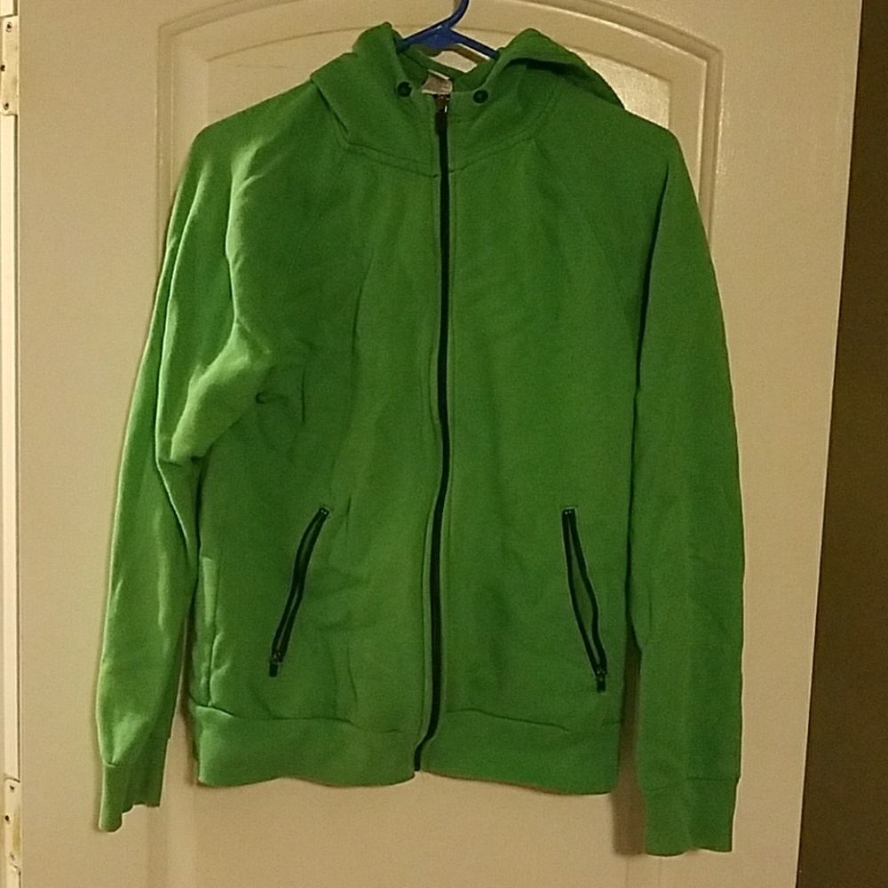 Old Navy green pull over hoodie