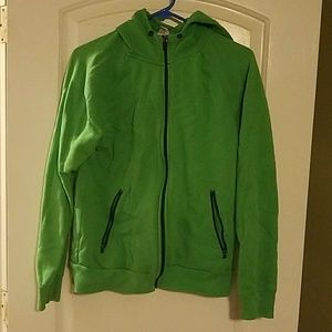 Old Navy green pull over hoodie