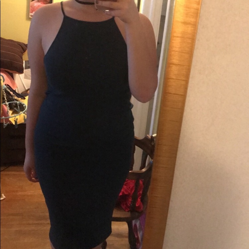 TEAL BODYCON DRESS