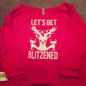 Lightweight off the shoulder fun sweater.