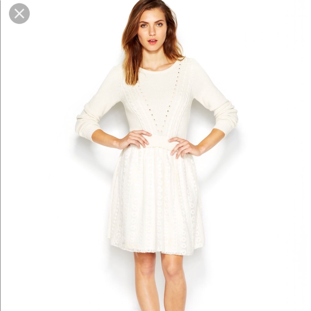 Maison Jules Sweater and Tulle Dress