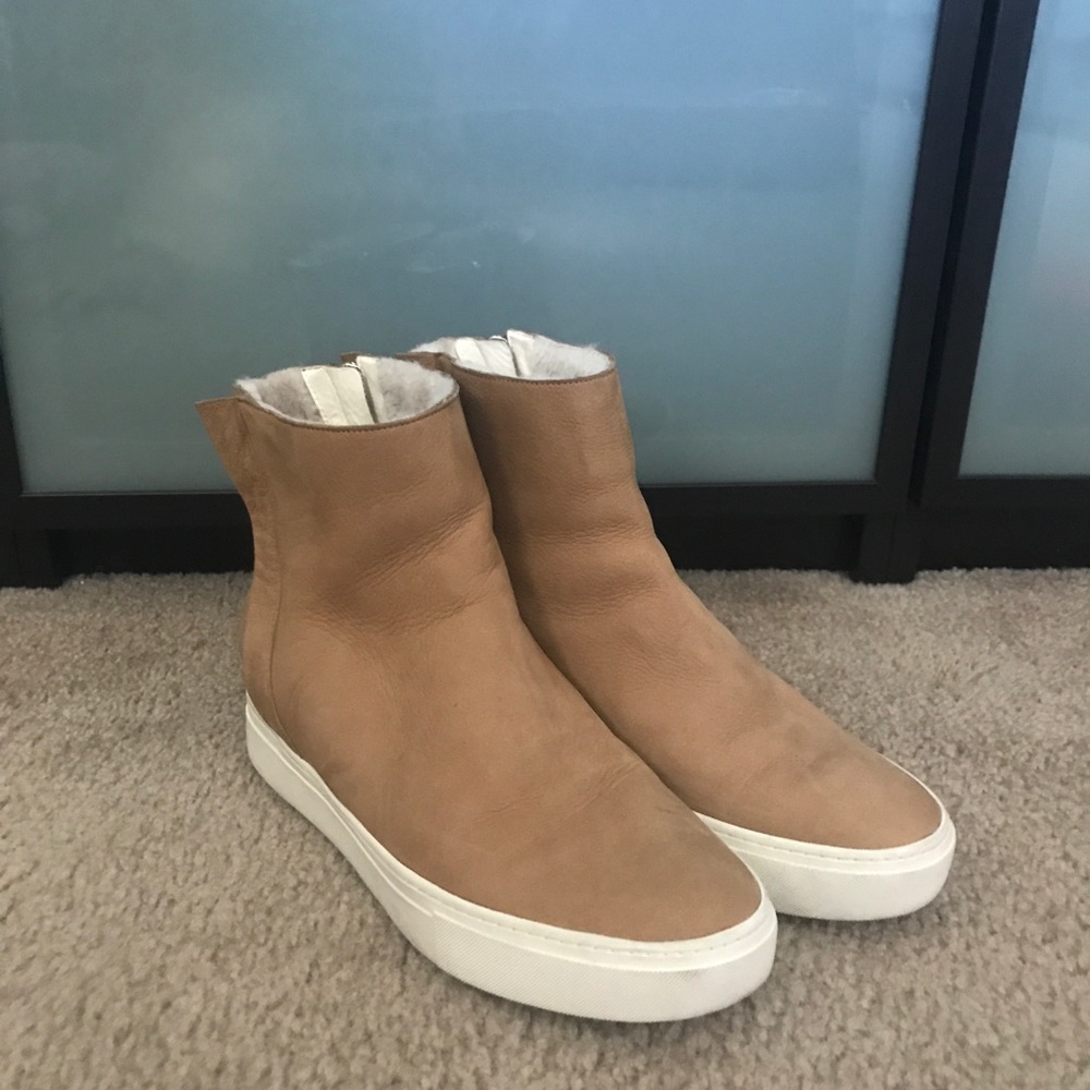 Vince. Suede sneaker boot