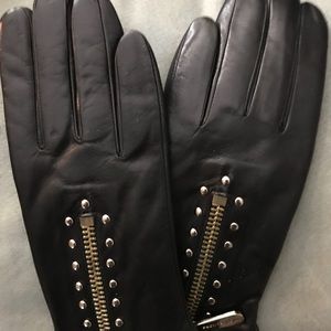 Michael Kors leather gloves