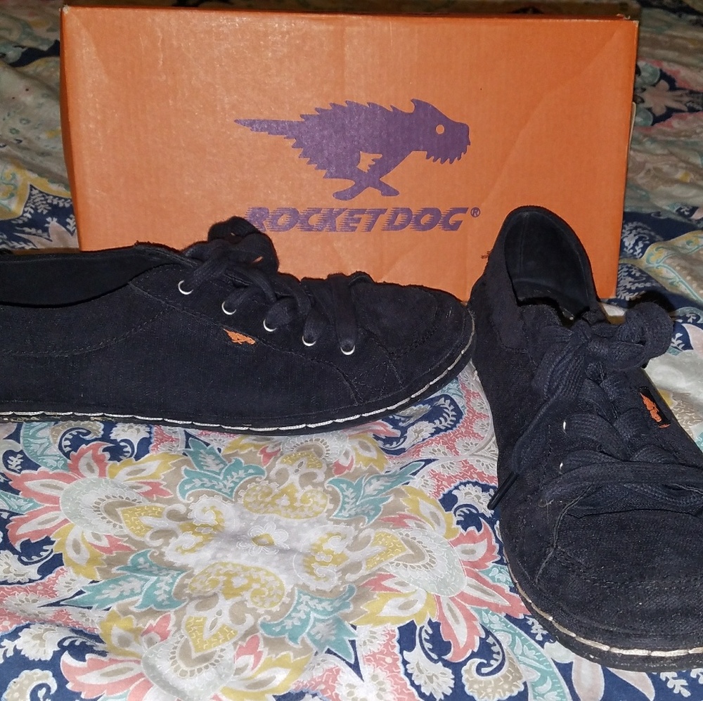 Black Gently worn rocket dogs