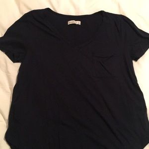 New without tags Abercrombie and Fitch navy tee