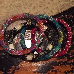Lily and Laura Nepal Bracelets