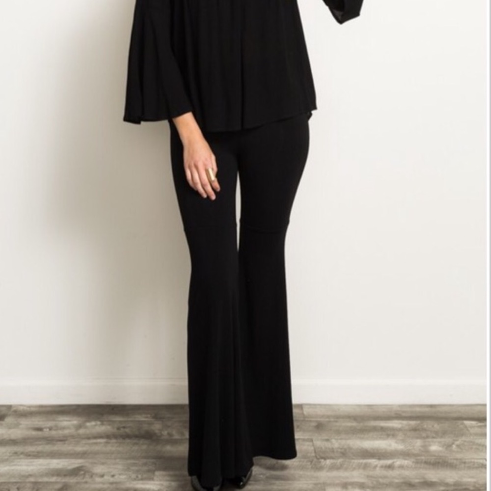 ✨LAST ONE ✨Black wide bell bottom pants - Picture 4 of 4
