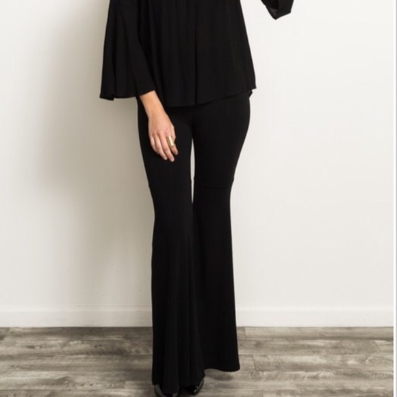 ✨LAST ONE ✨Black wide bell bottom pants - Picture 4 of 4