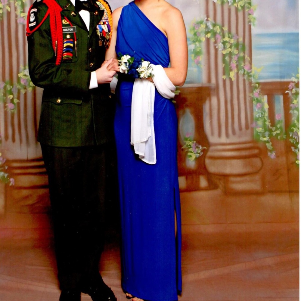 Royal Blue Ralph Lauren Evening Gown