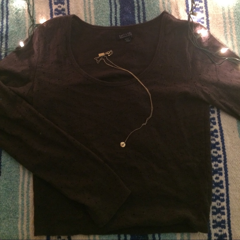 long sleeve “soft & sexy” shirt