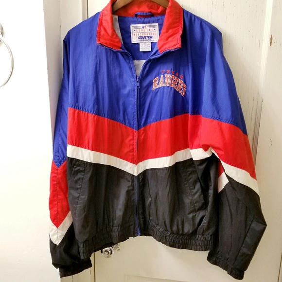 STARTER Other - Texas Rangers Starter Jacket size M windbreaker