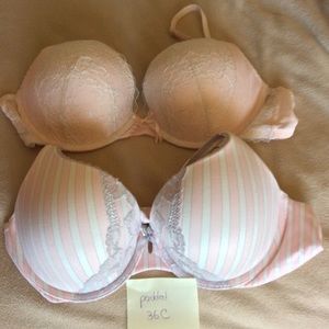 TOP Bra in picture.  Victoria Secret!  Padded