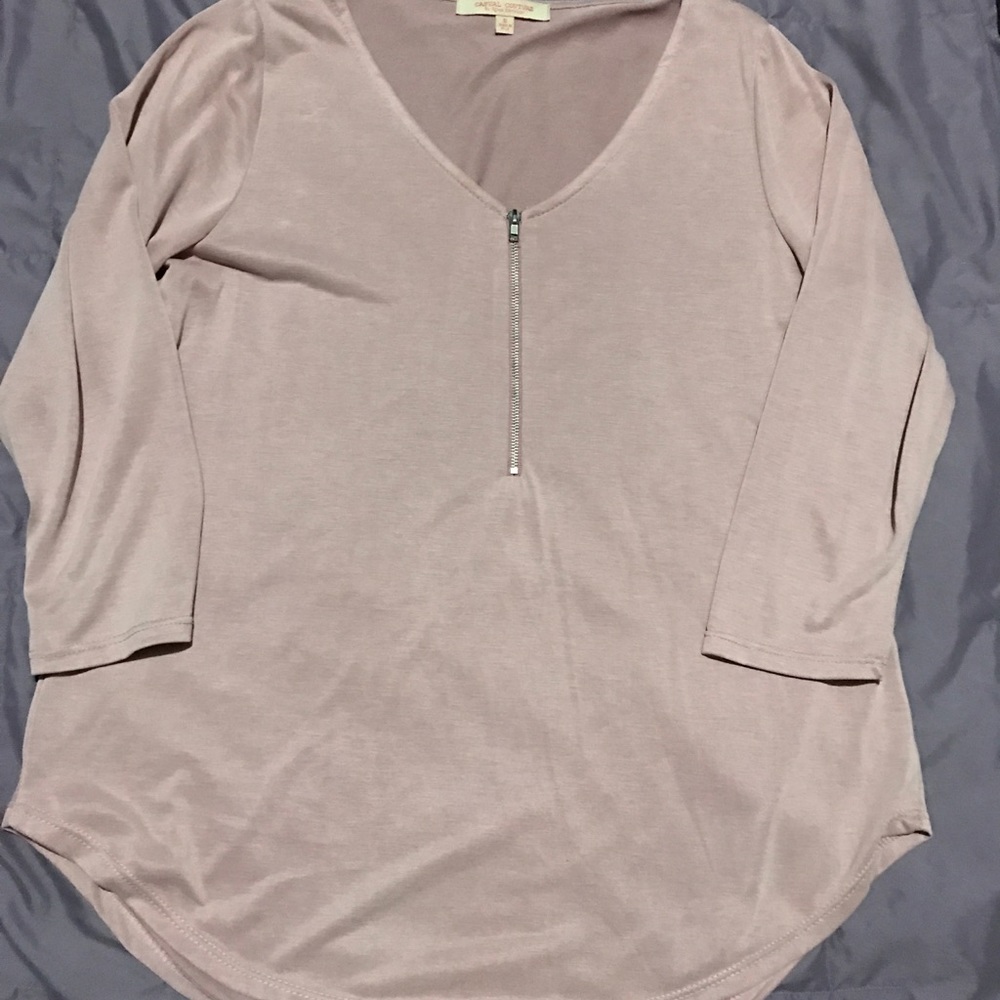 Light pink blouse