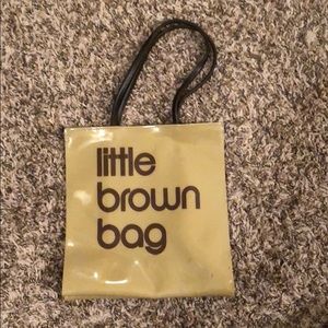 Vintage Bloomingdales little brown bag