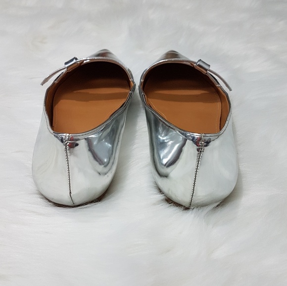J. Crew F. Amelia Metallic Flats - Picture 3 of 6