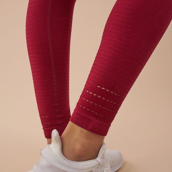 Gymshark Seamless Leggings Beet - Picture 3 of 4