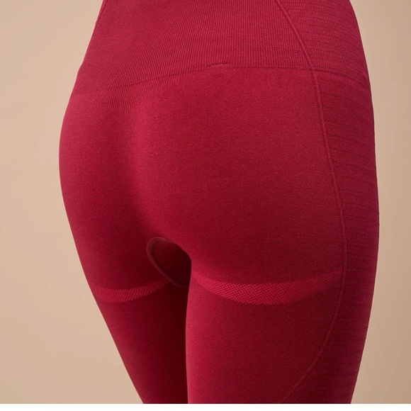 Gymshark Seamless Leggings Beet - Picture 4 of 4