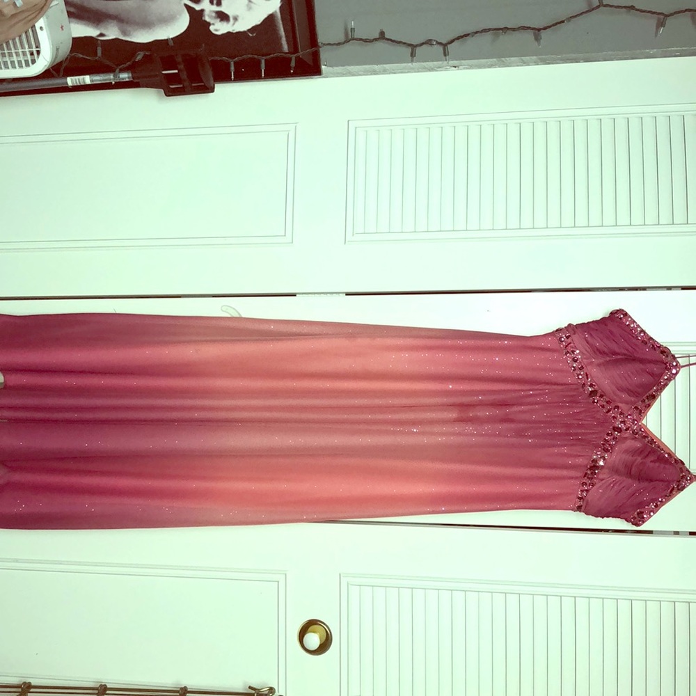 Beautiful Pink/Coral Sparkle Dress!