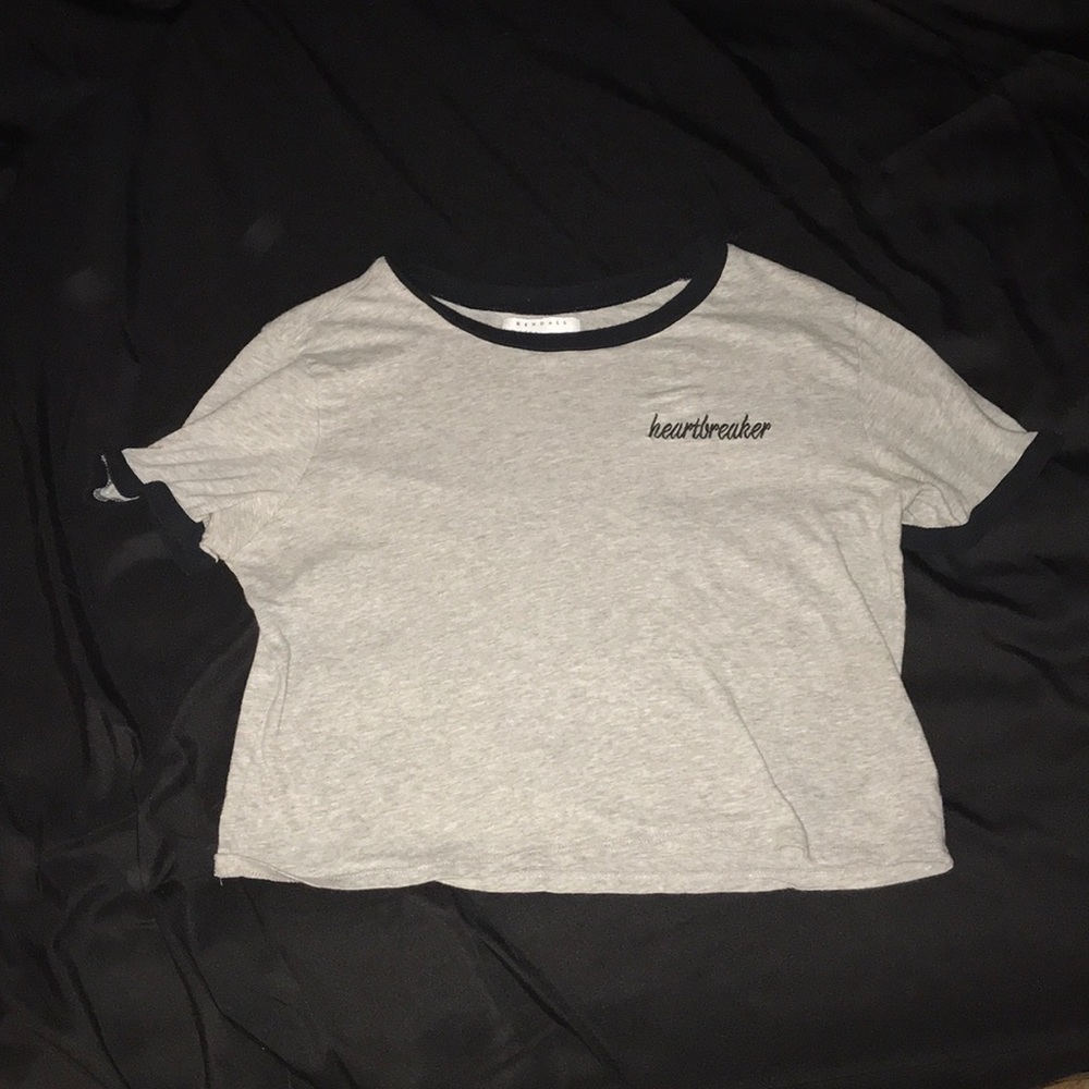 Kendall and Kylie heartbreaker croptop
