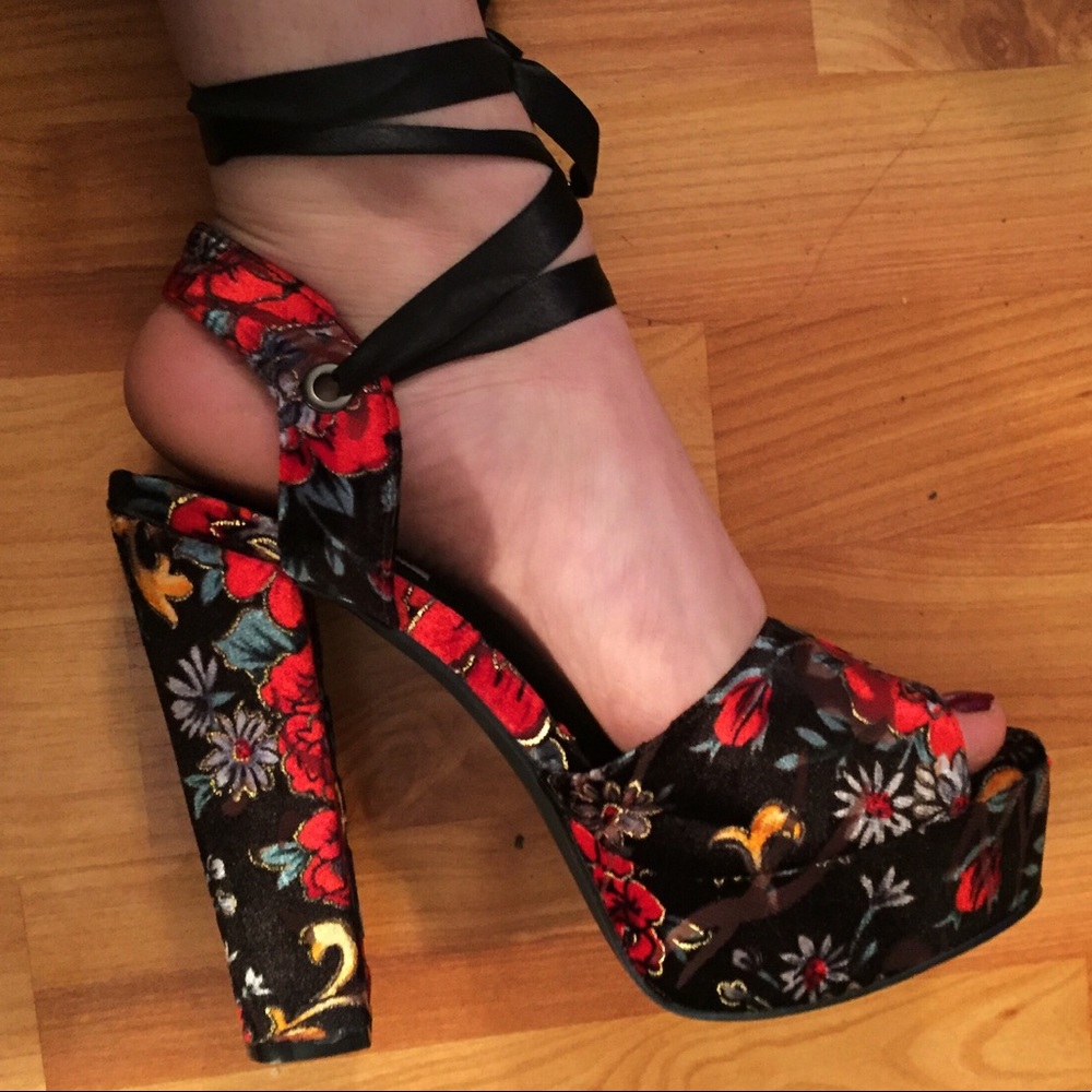 Floral Heels