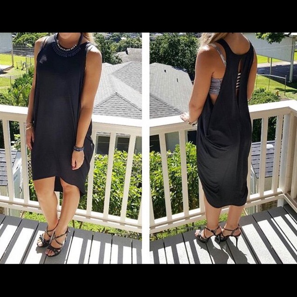 Black dress / coverup