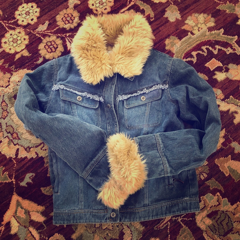 RP Sport Fur Lined Jean jacket