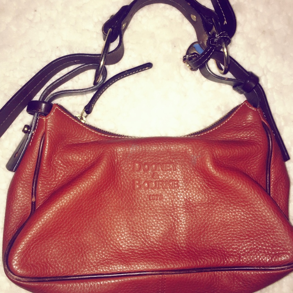 Dooney &Bourke  Leather Brown shoulder Purse