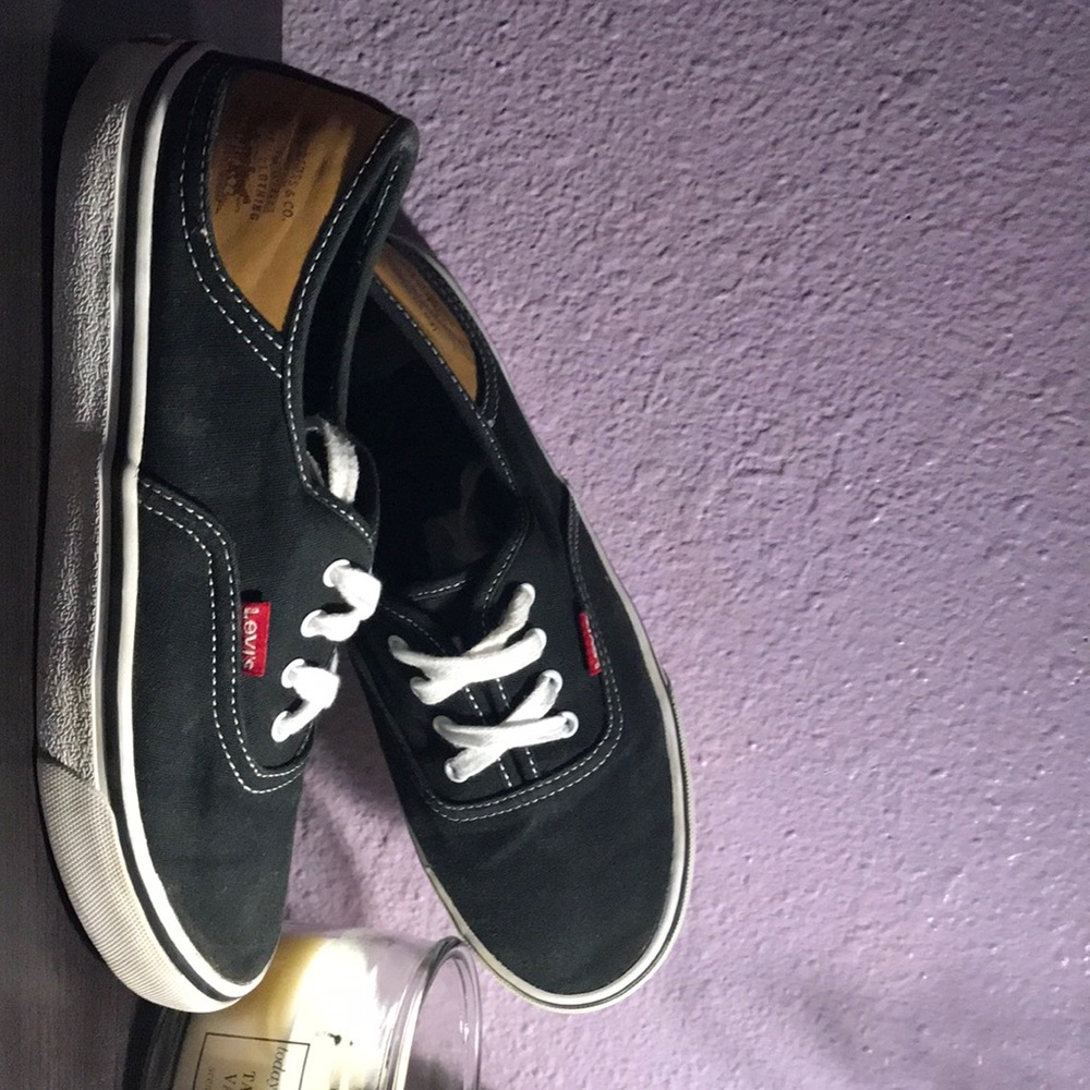 Black Levi sneakers