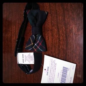 Baby boy tartan plaid bow-tie
