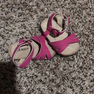 Baby girl pink sandals