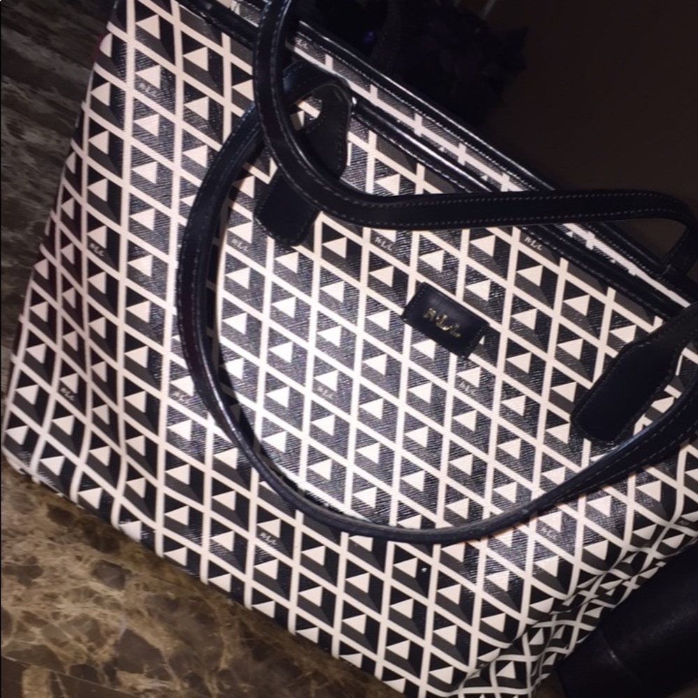 Black & White Ralph Lauren Purse