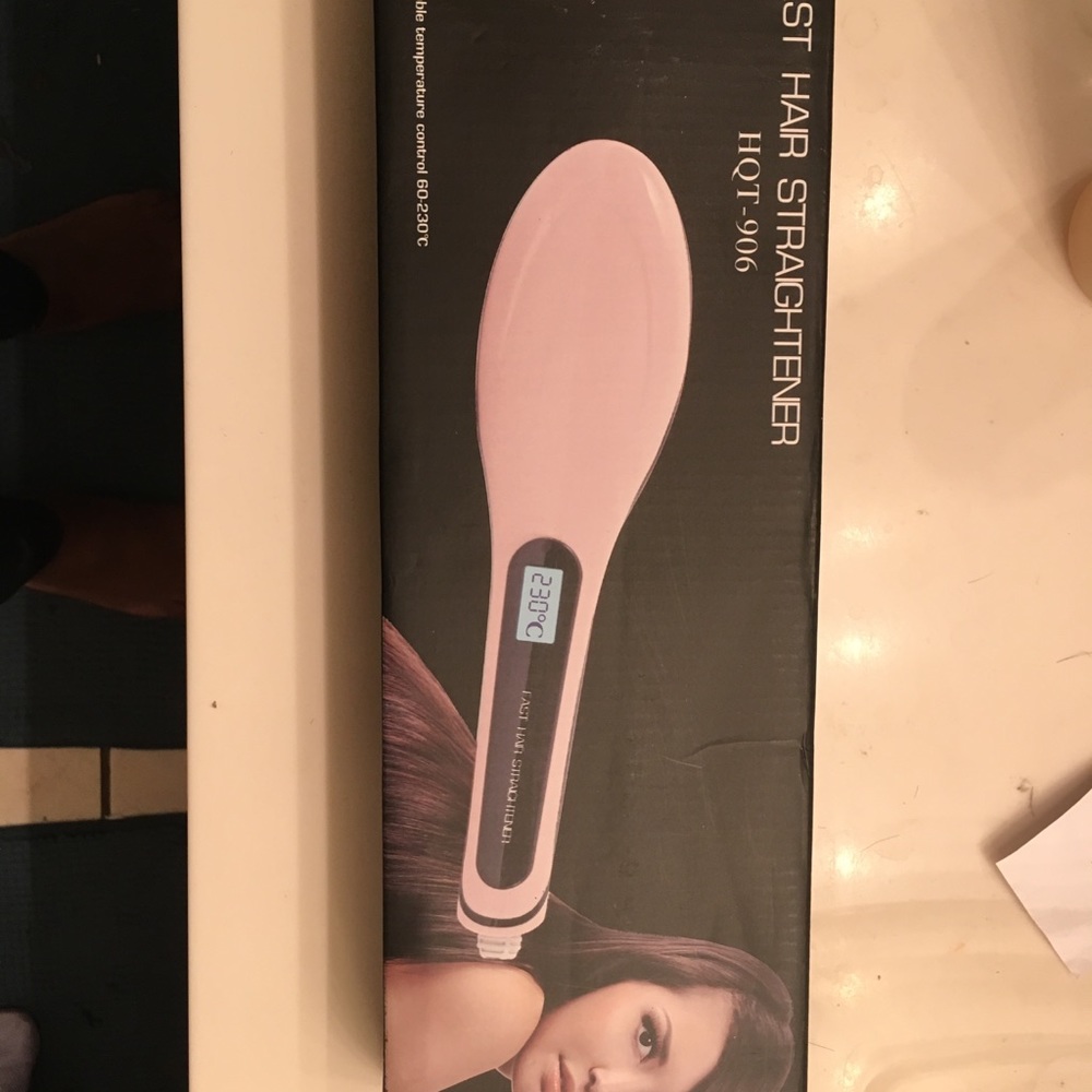 Fast hair straightener
