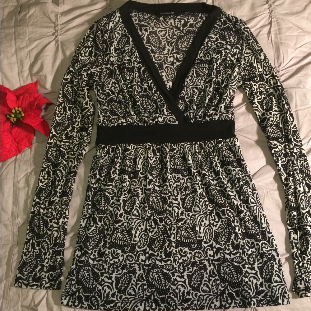 Karen Kane Paisley Top