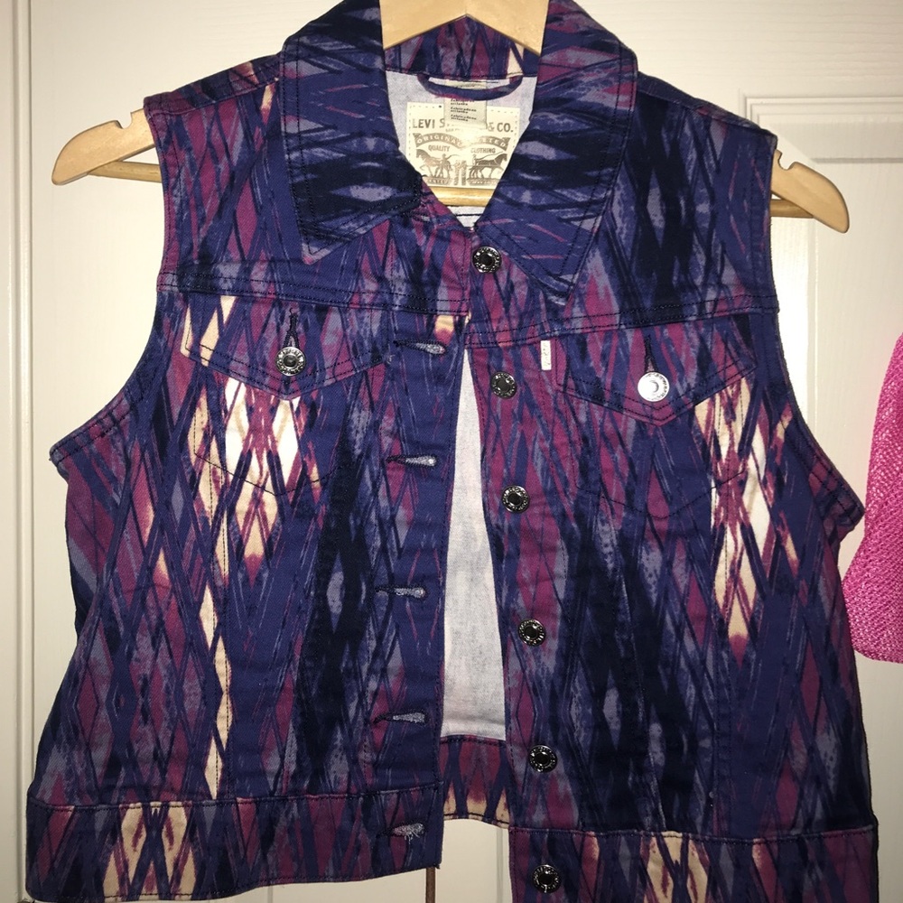 Levi’s Purple Vest - worn once or twice