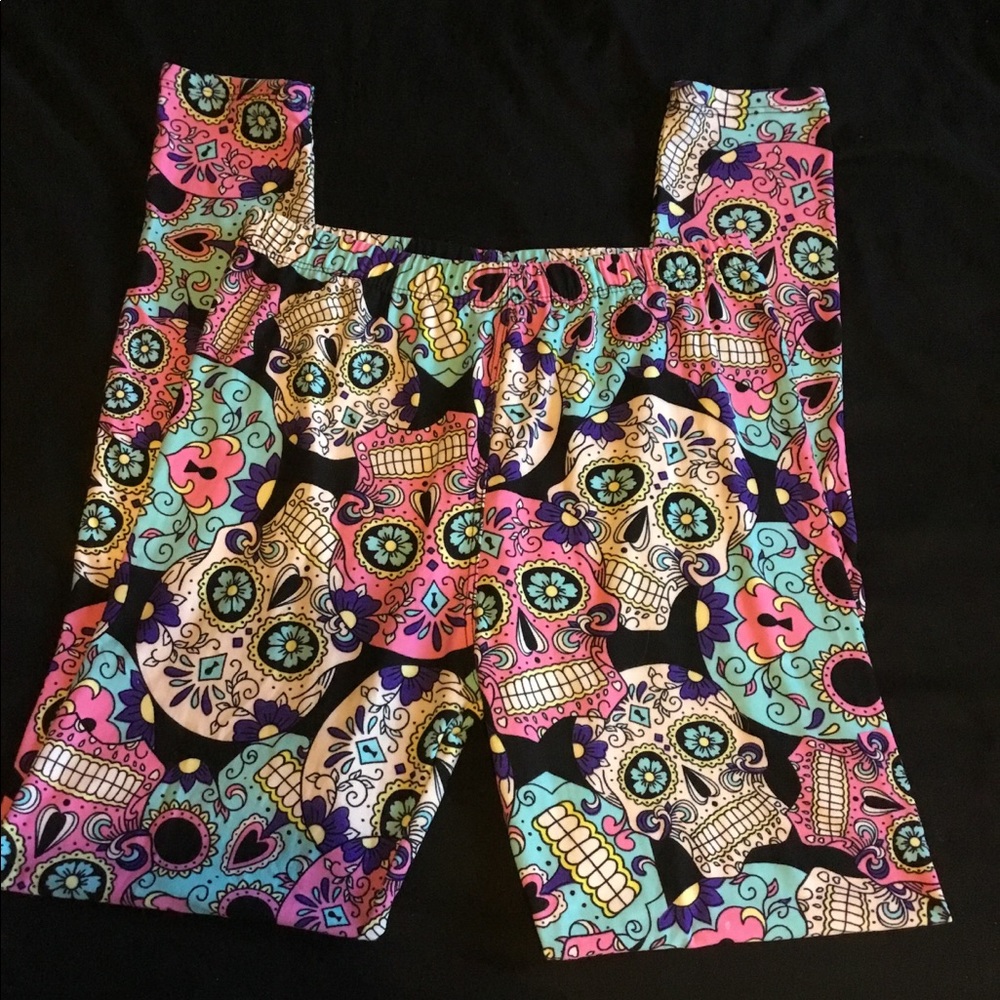 🌺💀 Sugar Skull Leggings