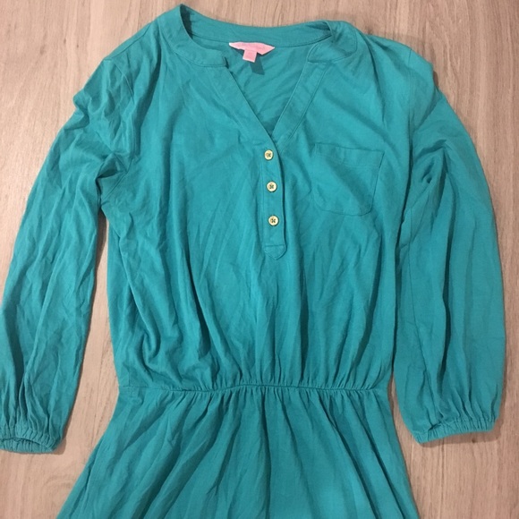 Lilly Pulitzer long sleeve dress - Picture 3 of 4