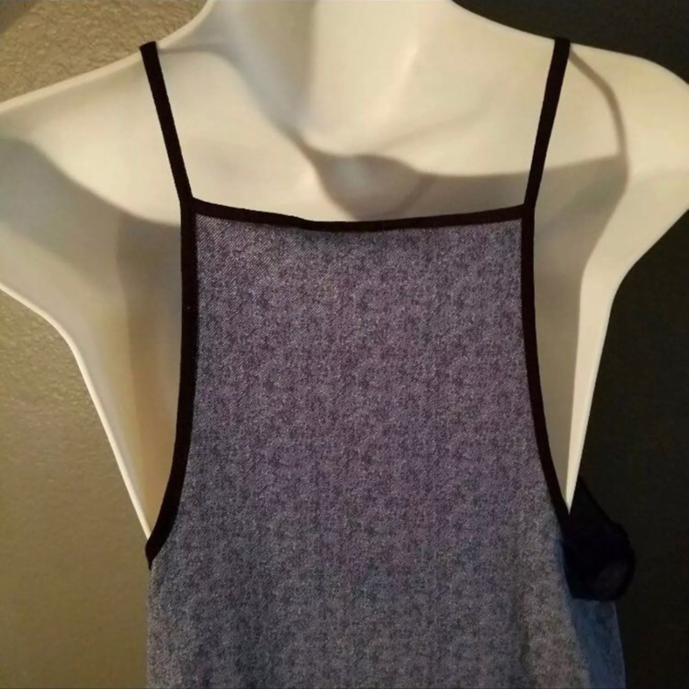 Blue Patterned Tunic Tank - Picture 4 of 4