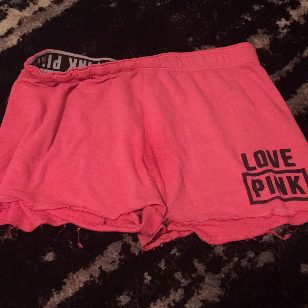 Pink shorts