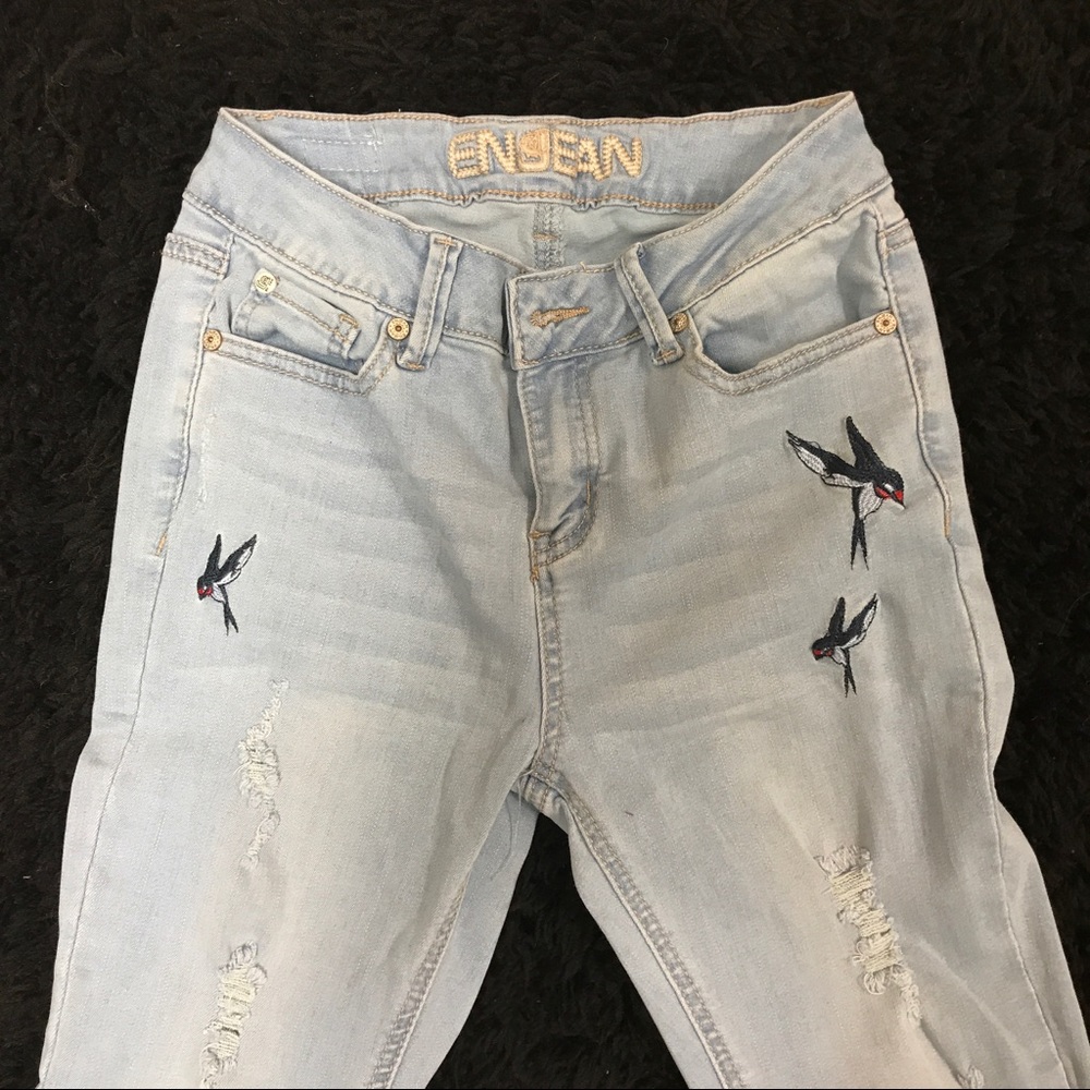 Sparrow lightwash skinny jeans