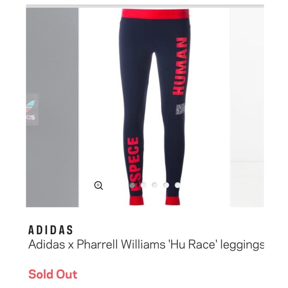 NWT Adidas x Pharrell Williams 'Hu Race' leggings - Picture 3 of 7